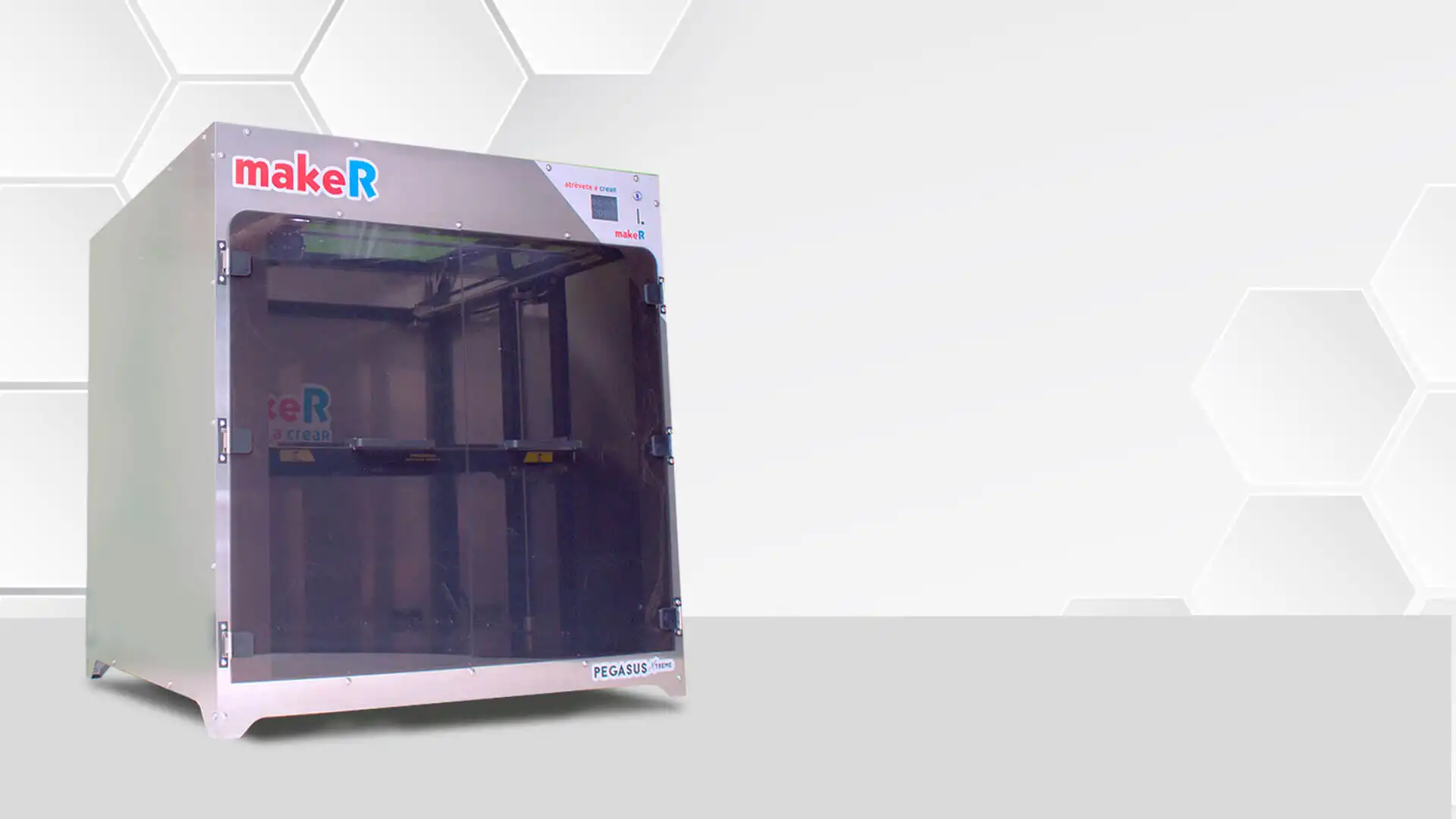 Impresora 3D PEGASUS Xtreme de costado