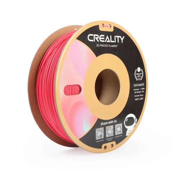 Filamento Creality CR-PLA Mate Rojo Fresa