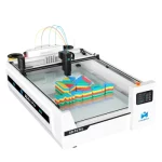 Impresora 3D MINGDA AD-F4 Pro de gran formato 1200x800mm fabricando rótulo comercial y caja de luz a 4 colores